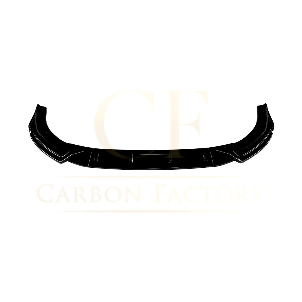 V Style Gloss Black Front Splitter for Audi C8 A6 S Line & S6 Saloon / Avant 18-25 - Carbon Factory