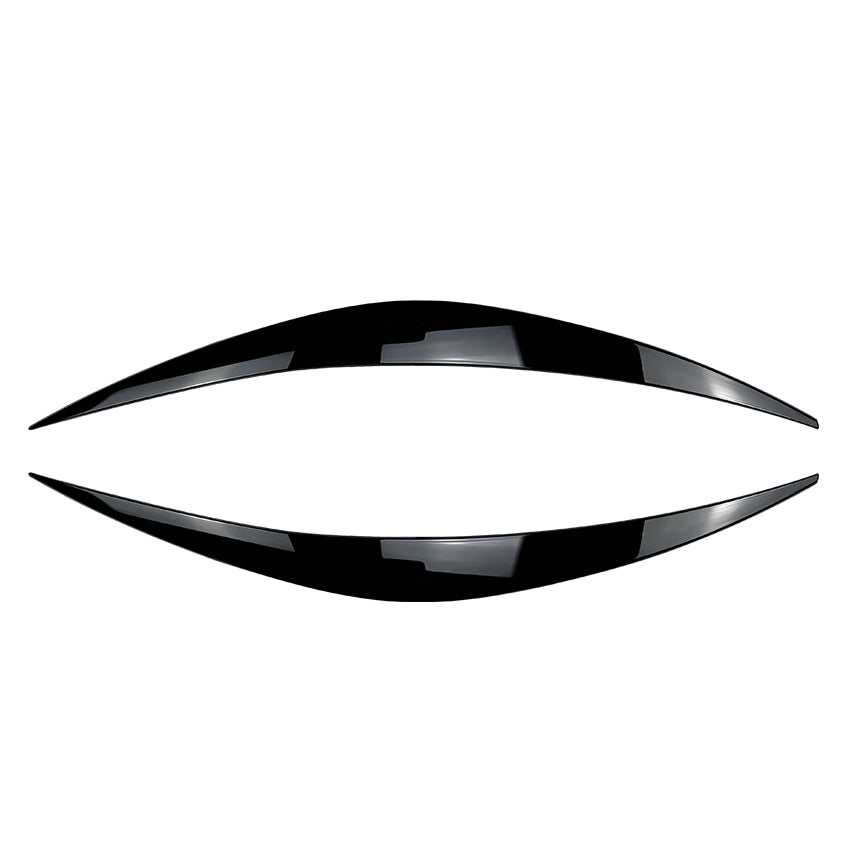 Gloss Black Headlight Trims for Hyundai i30 i30N MK3 17-19
