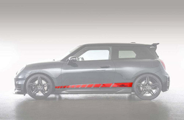 AC Schnitzer decal set side red for MINI F66 (51142663204)