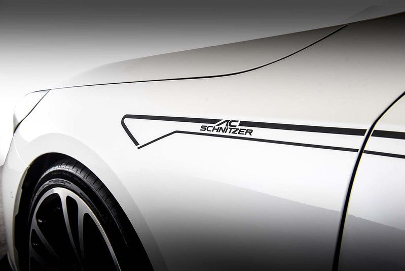 AC Schnitzer design stripes set black for BMW 5 series G60 Sedan (51143602108)