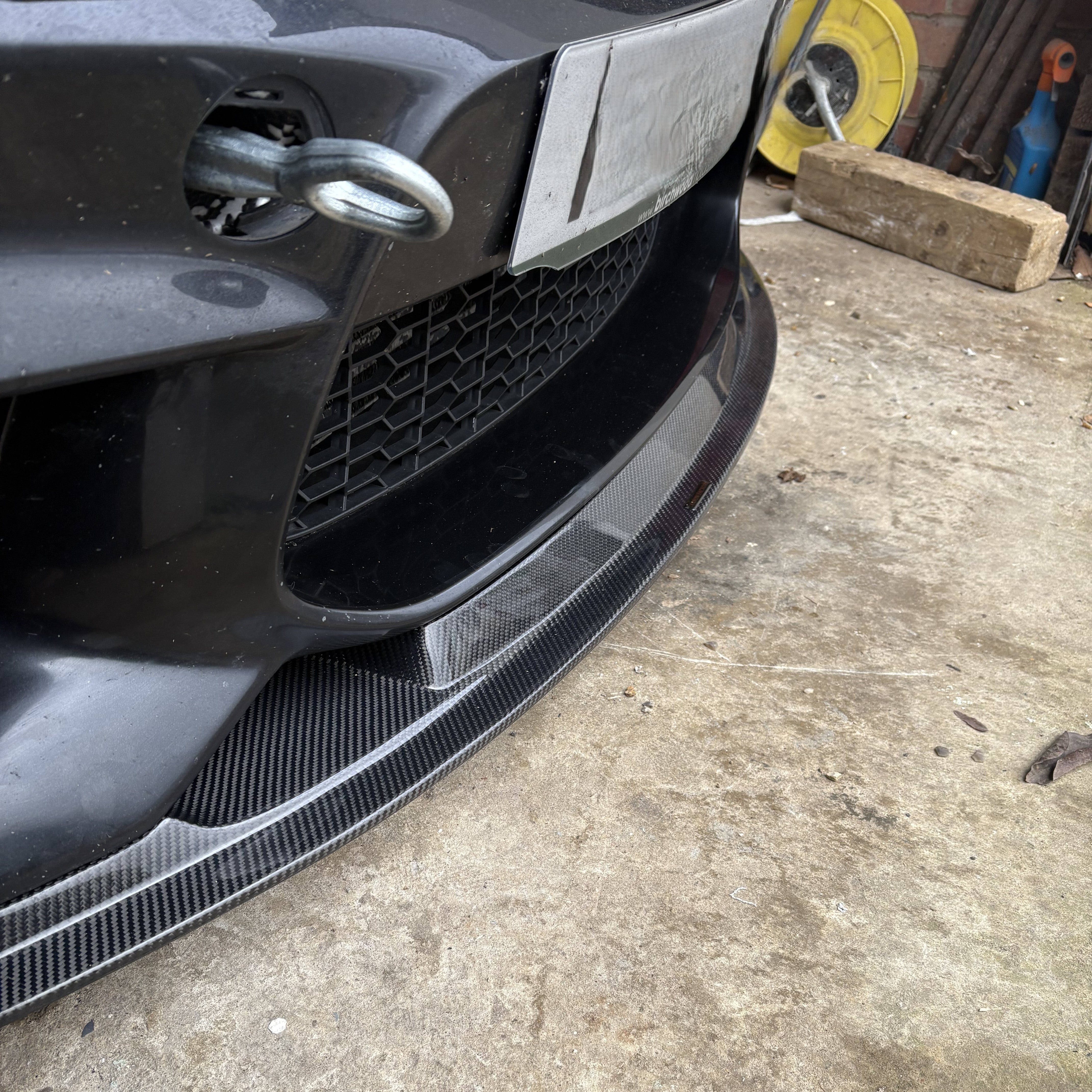 MTC Style Carbon Fibre Front Splitter for BMW F87 M2 OG 16-18 - Carbon Factory