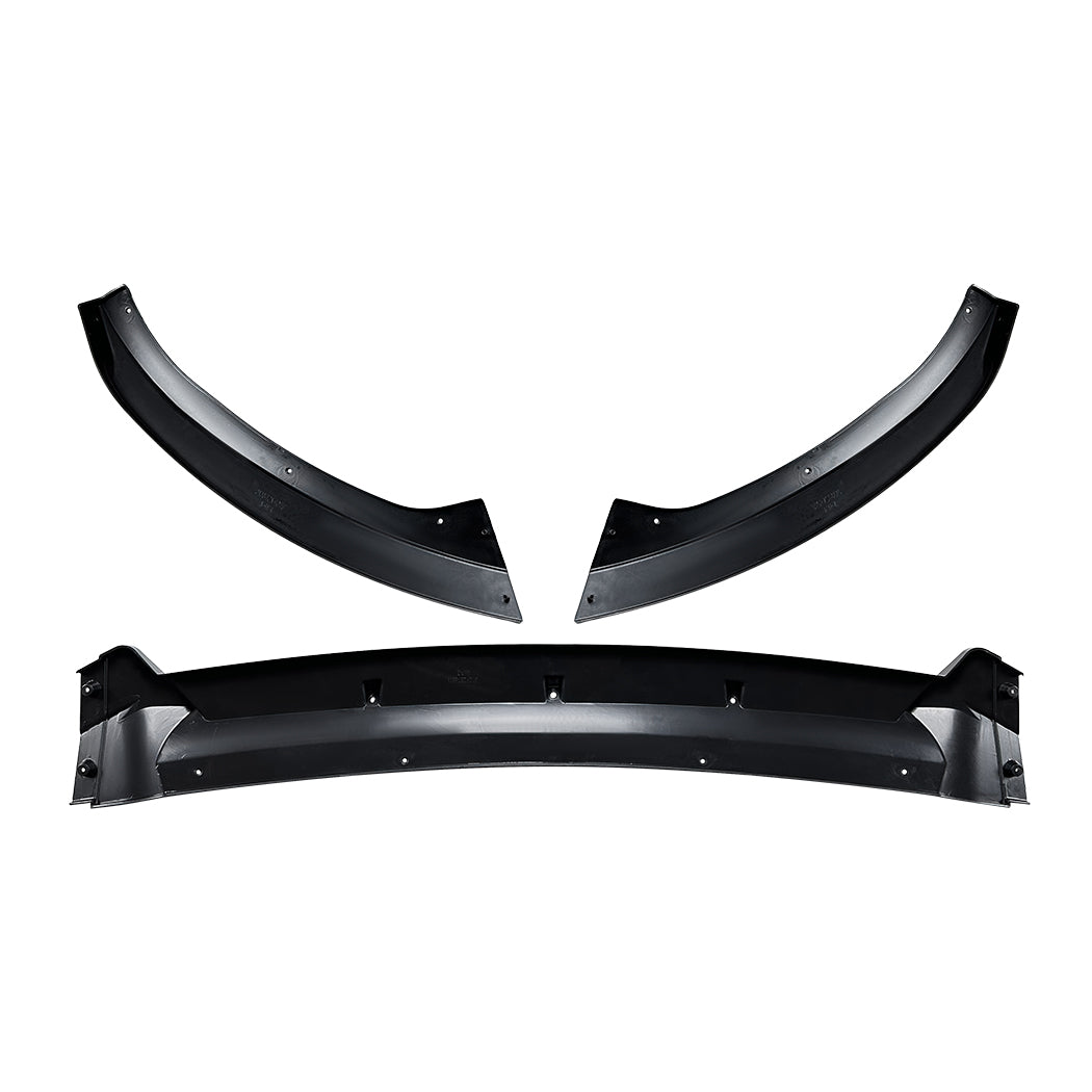 Gloss Black Front Splitter for Ford Focus ST C346 MK3.5 15-18