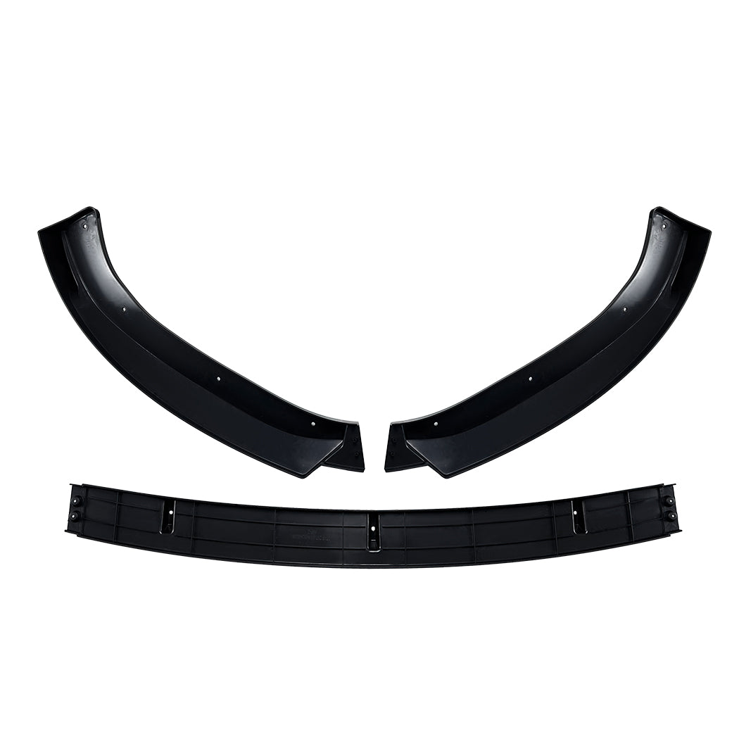 A Style Gloss Black Front Splitter for Mercedes Benz C257 CLS 19-21