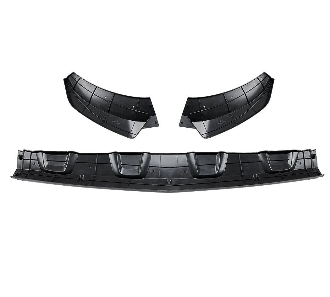 A Style Gloss Black Front Splitter for Mercedes Benz X253 C253 GLC 15-19