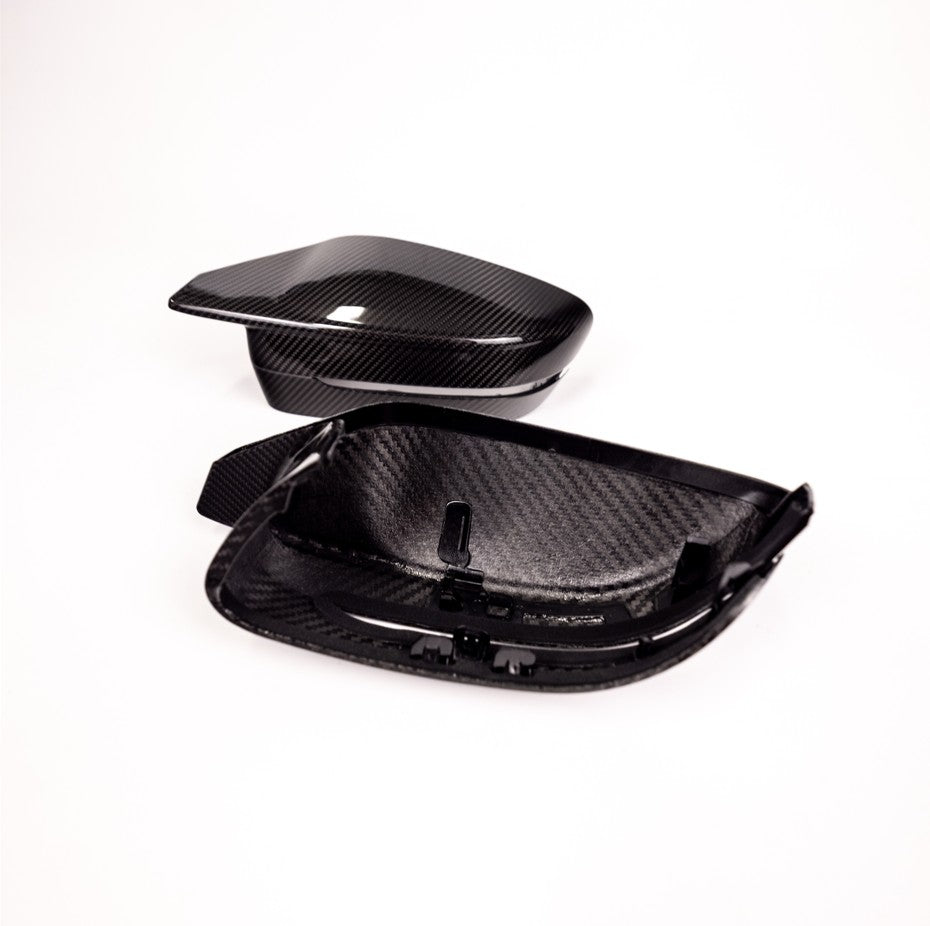 Pre-Preg Carbon Fibre Replacement Mirror Covers for BMW G87 M2 G80 M3 G82 G83 M4 20-Present