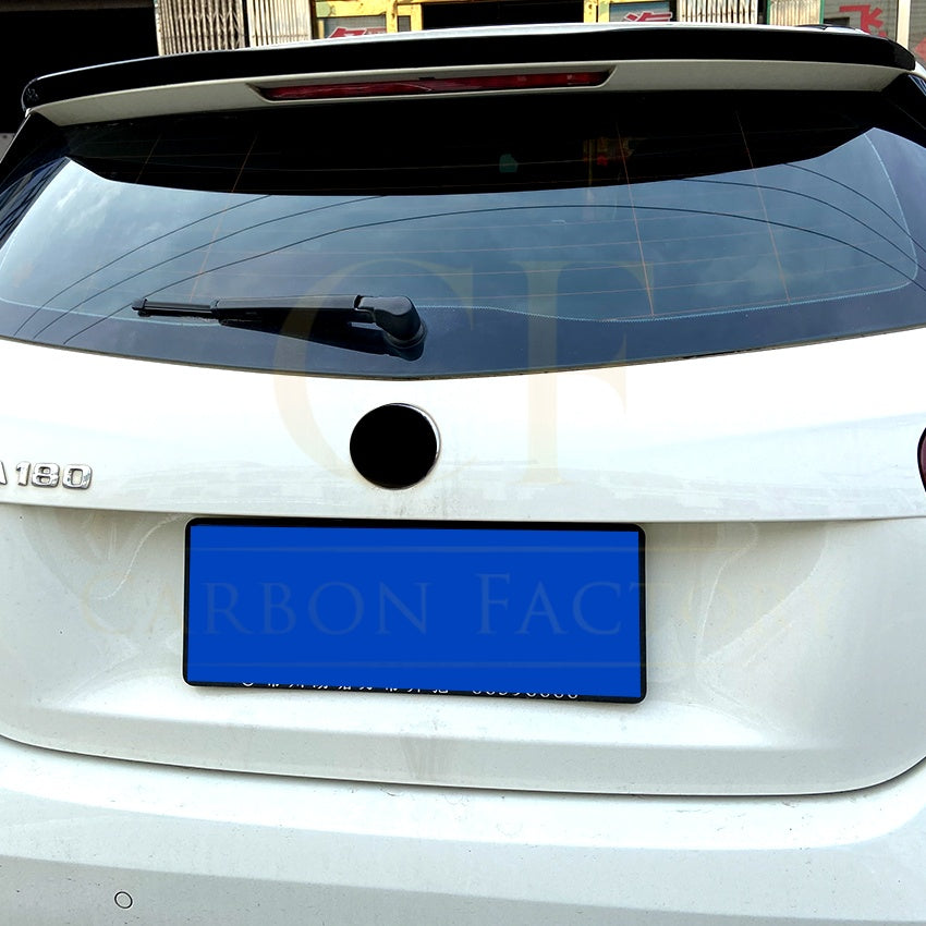 V Style Gloss Black Roof Spoiler for Mercedes Benz W176 A Class 13-18 - Carbon Factory