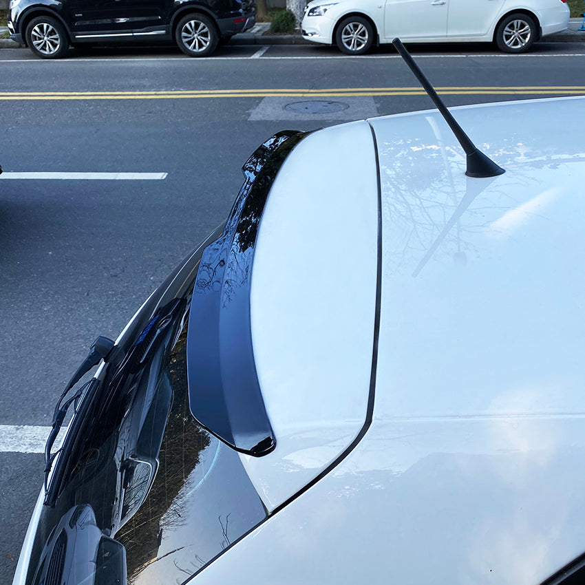 Max Style Gloss Black Roof Spoiler for VW Polo MK5 6R 6C 10-17 Standard model