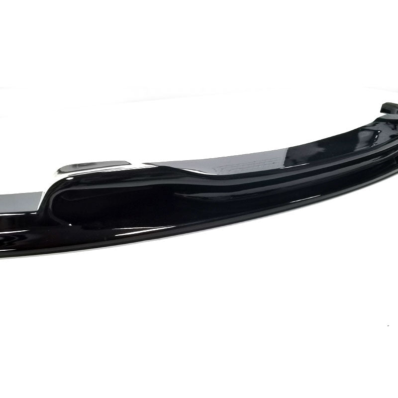 V Style Gloss Black Front Splitter for BMW F30 F31 3 Series M Sport 12-19