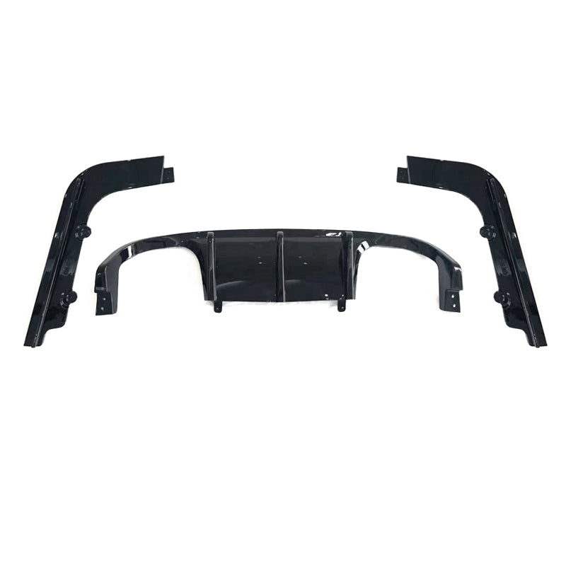V Style Gloss Black Rear Diffuser for BMW E92 E93 M3 07-13