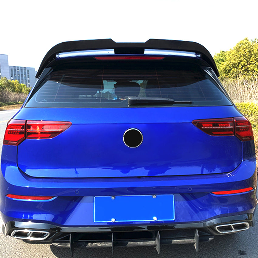OT2 Style Gloss Black Spoiler for VW Golf MK8 MK8.5 Standard model 20-26