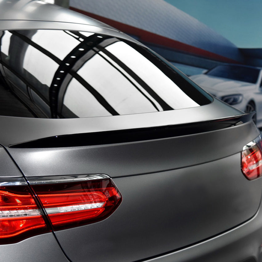 A Style Gloss Black Boot Spoiler for Mercedes Benz C253 GLC Coupe 16-22