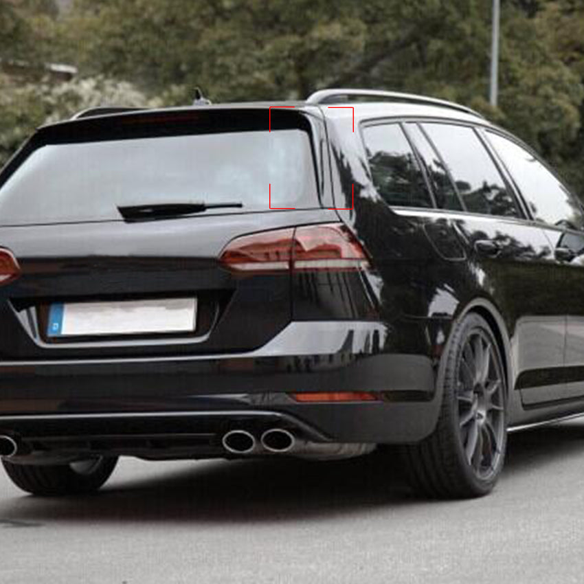 Gloss Black Side Spoiler for VW Golf MK7 MK7.5 Variant 14-20