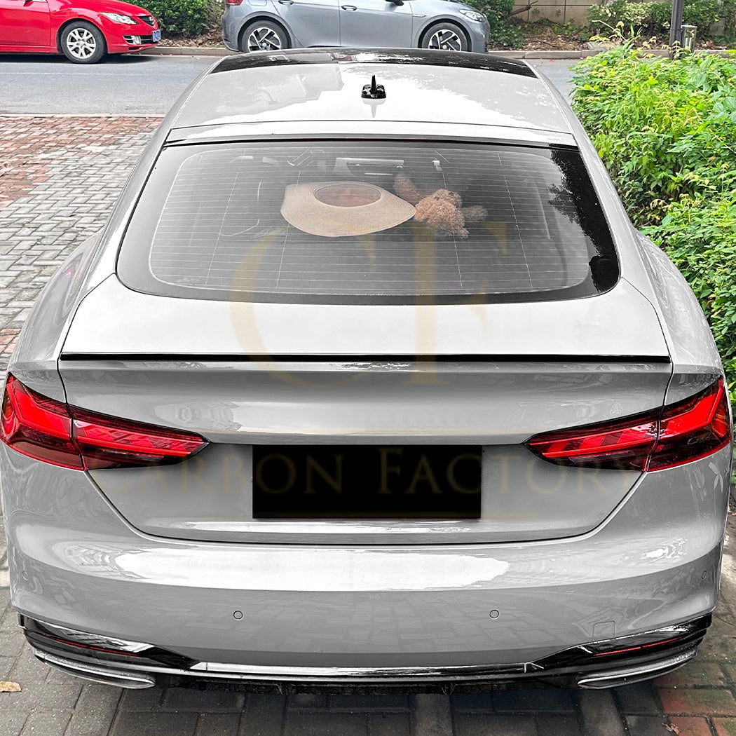 S5 Style Gloss Black Boot Spoiler for Audi B9 A5 S5 RS5 17-24 - Carbon Factory