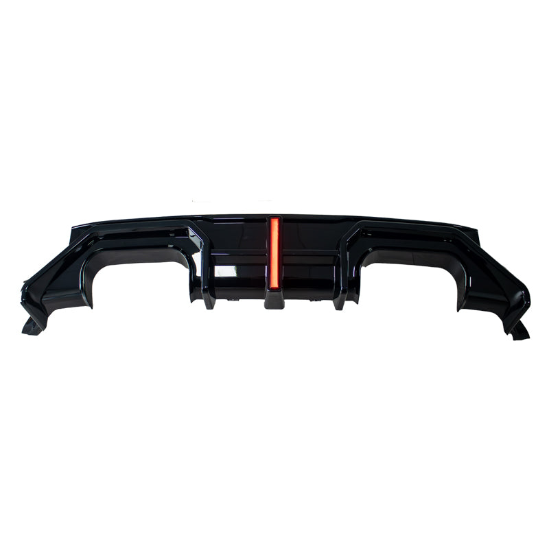 LED Style Gloss Black Rear Diffuser for BMW G87 M2 23-Present