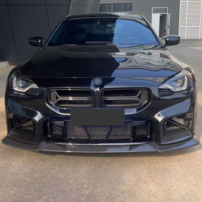 Gloss Black Front Bumper Mesh for BMW G87 M2 23-Present