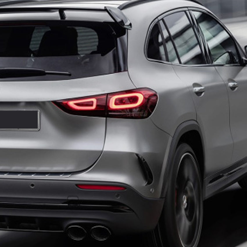 Gloss Black Rear Canards for Mercedes Benz H247 GLA 20-Present