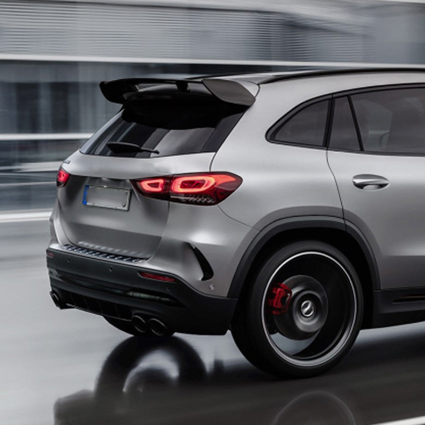Gloss Black Rear Canards for Mercedes Benz H247 GLA 20-Present