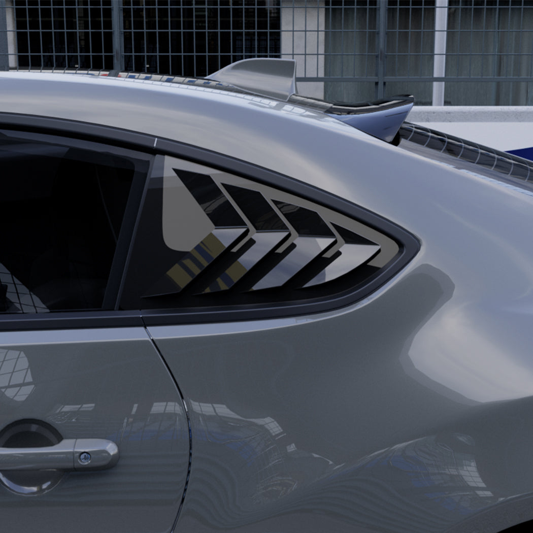 Gloss Black Window Louvers for Toyota GR86 22-26