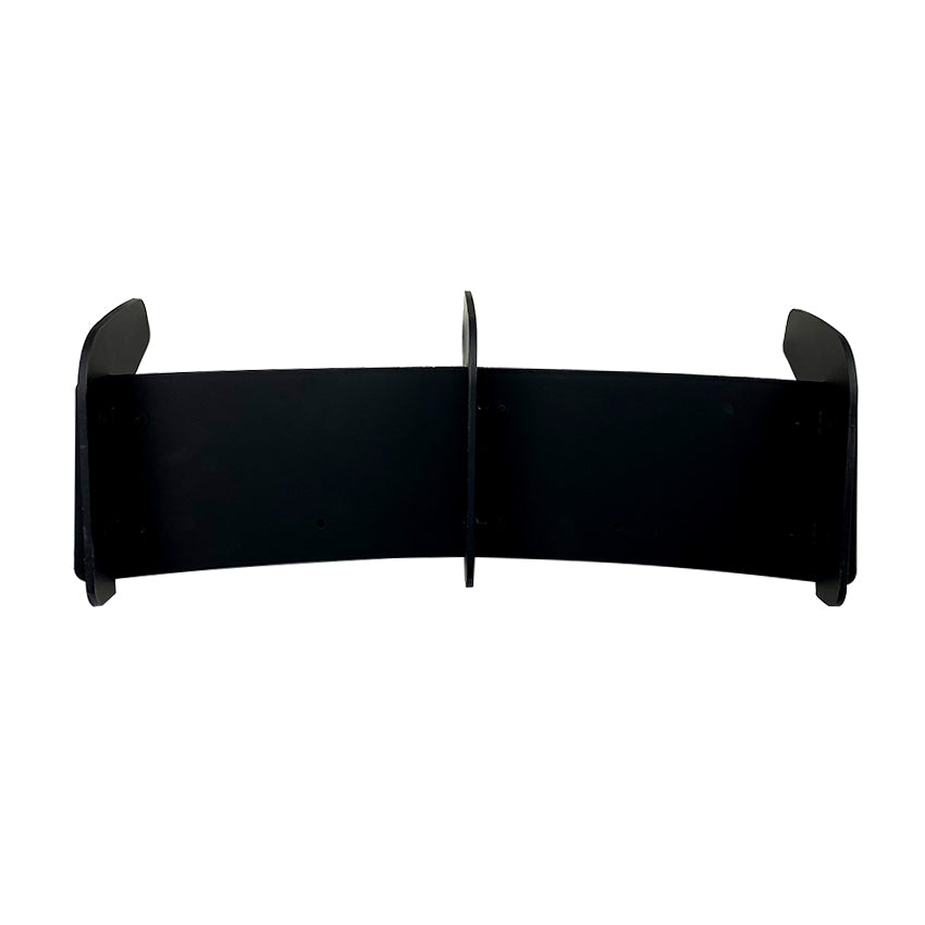 V Style Gloss Black Diffuser for VW Polo MK5 GTI 10-17