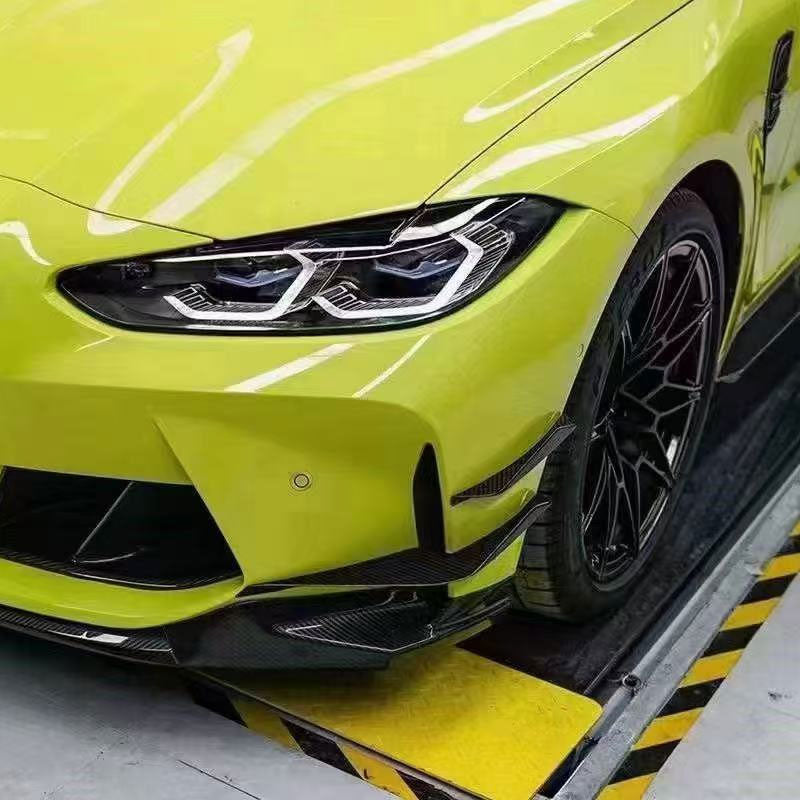 MP Style Gloss Black Front Canards for BMW G80 M3 G82 G83 M4 21-Present
