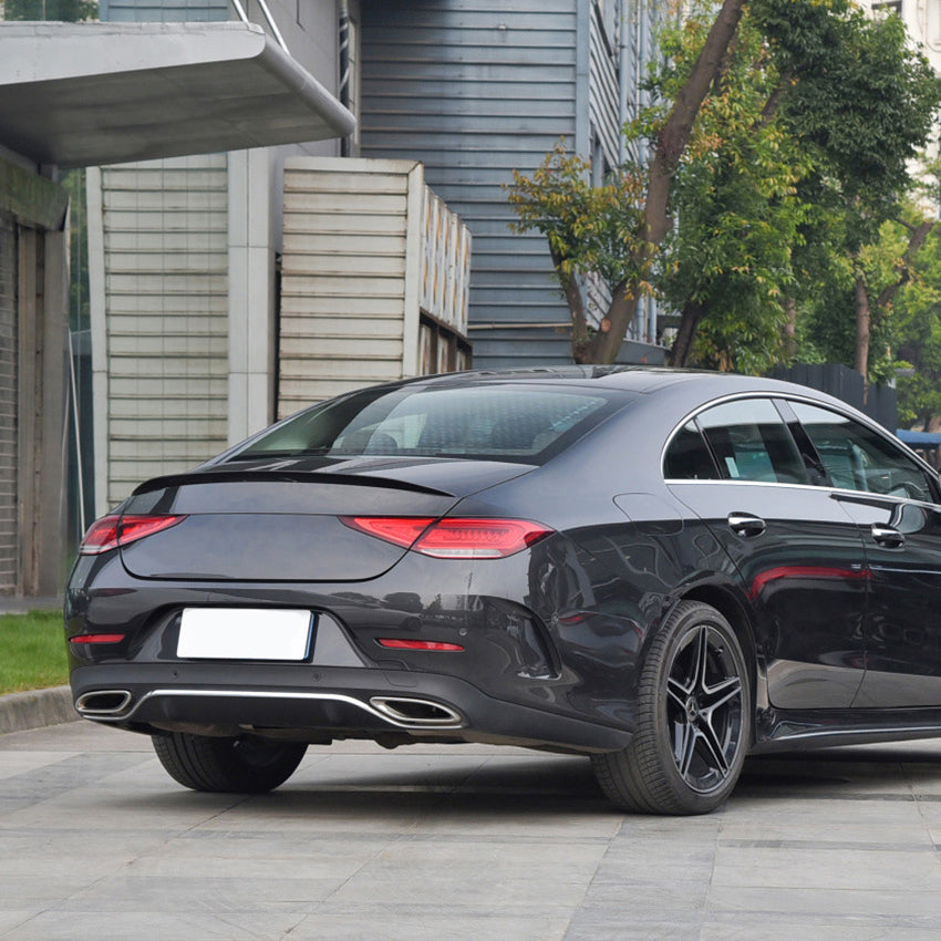 OEM Style Gloss Black Boot Spoiler for Mercedes Benz C257 CLS 19-23