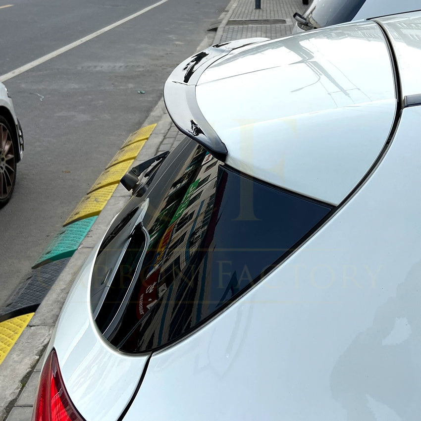 V Style Gloss Black Roof Spoiler for Mercedes Benz W176 A Class 13-18 - Carbon Factory