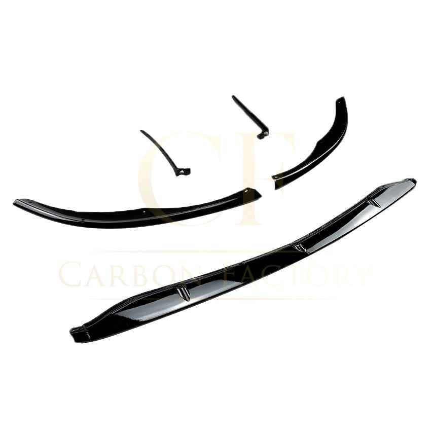 Brabus Style Gloss Black Front Splitter for Mercedes Benz W205 C63 15-22