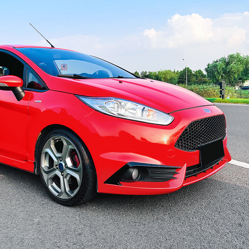 Gloss Black Front Canards for Ford Fiesta ST B299 MK7.5 13-17