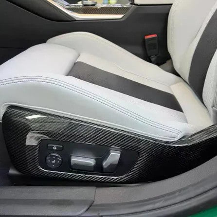 Pre-Preg Carbon Fibre Seat Control Covers for BMW GXX F9X G42