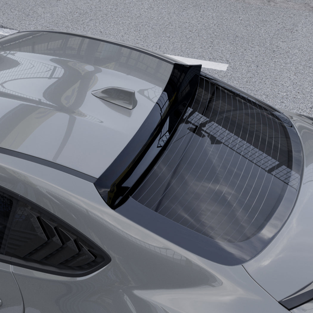 V Style Gloss Black Roof Spoiler for Toyota GR86 22-26