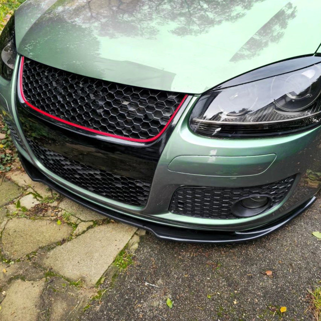 Gloss Black Front Splitter for VW Golf MK5 GTI 03-08