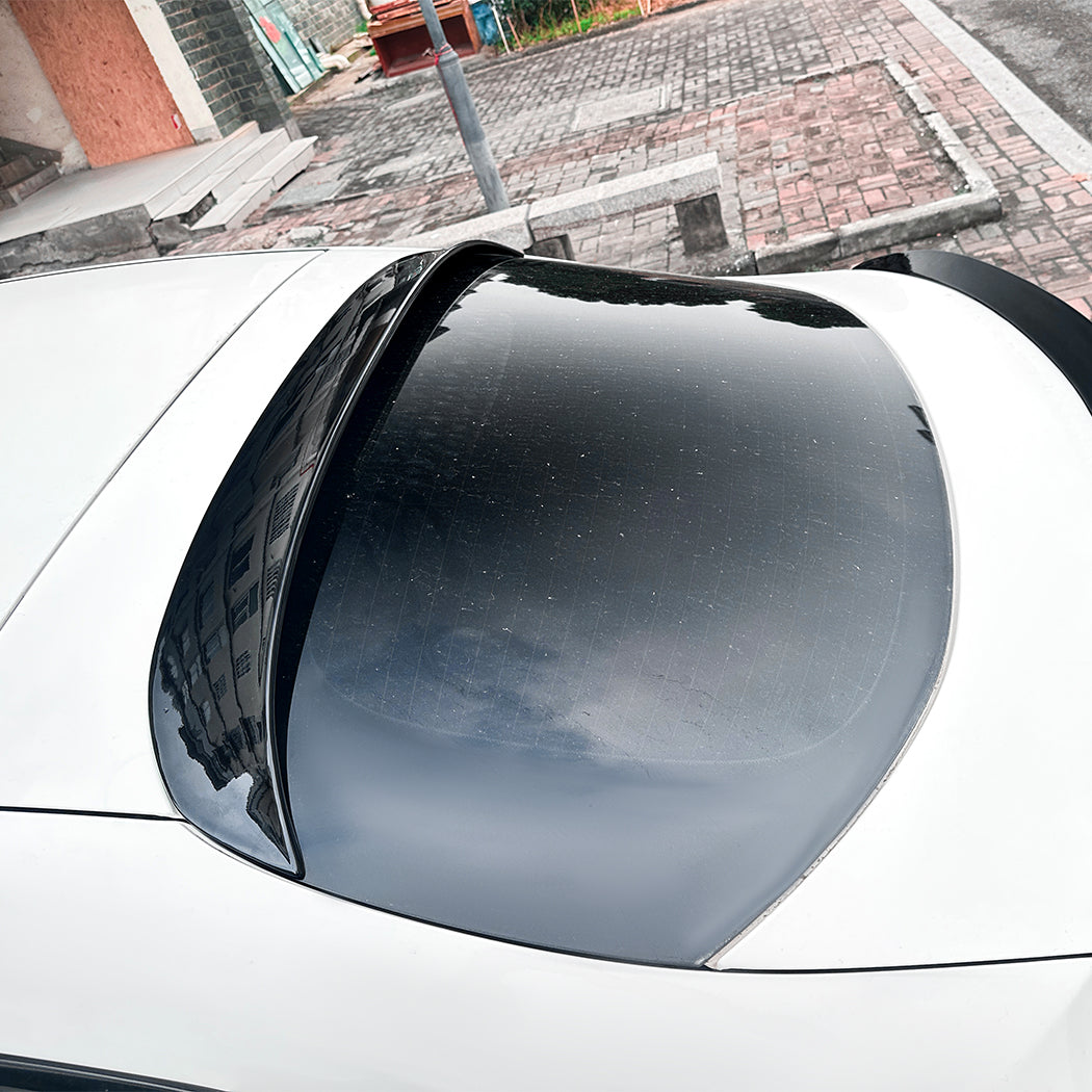 A Style Gloss Black Roof Spoiler for Mercedes Benz C253 GLC Coupe 15-22