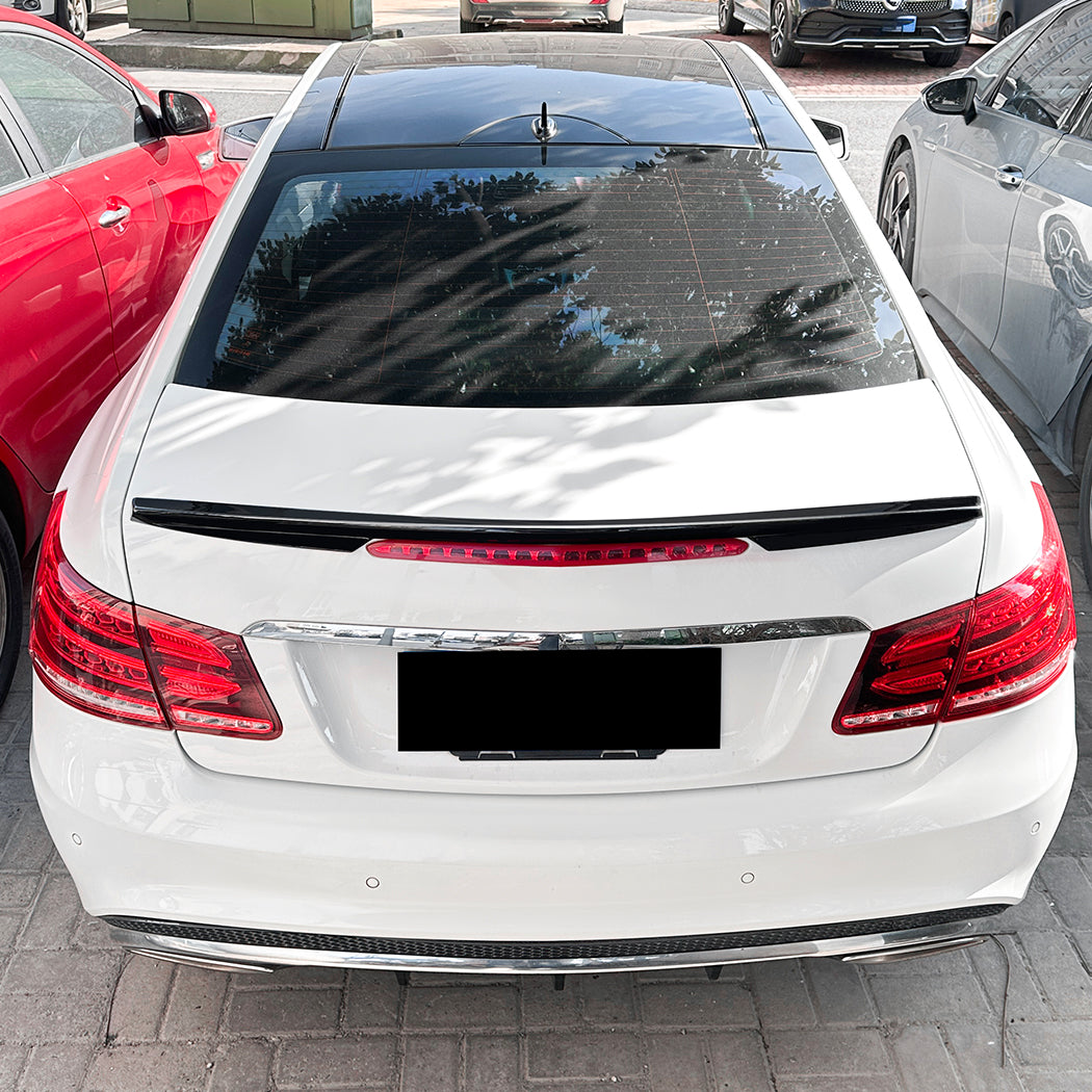 AMG Style Gloss Black Boot Spoiler for Mercedes Benz W212 E Class Coupe AMG 10-17 - Carbon Factory