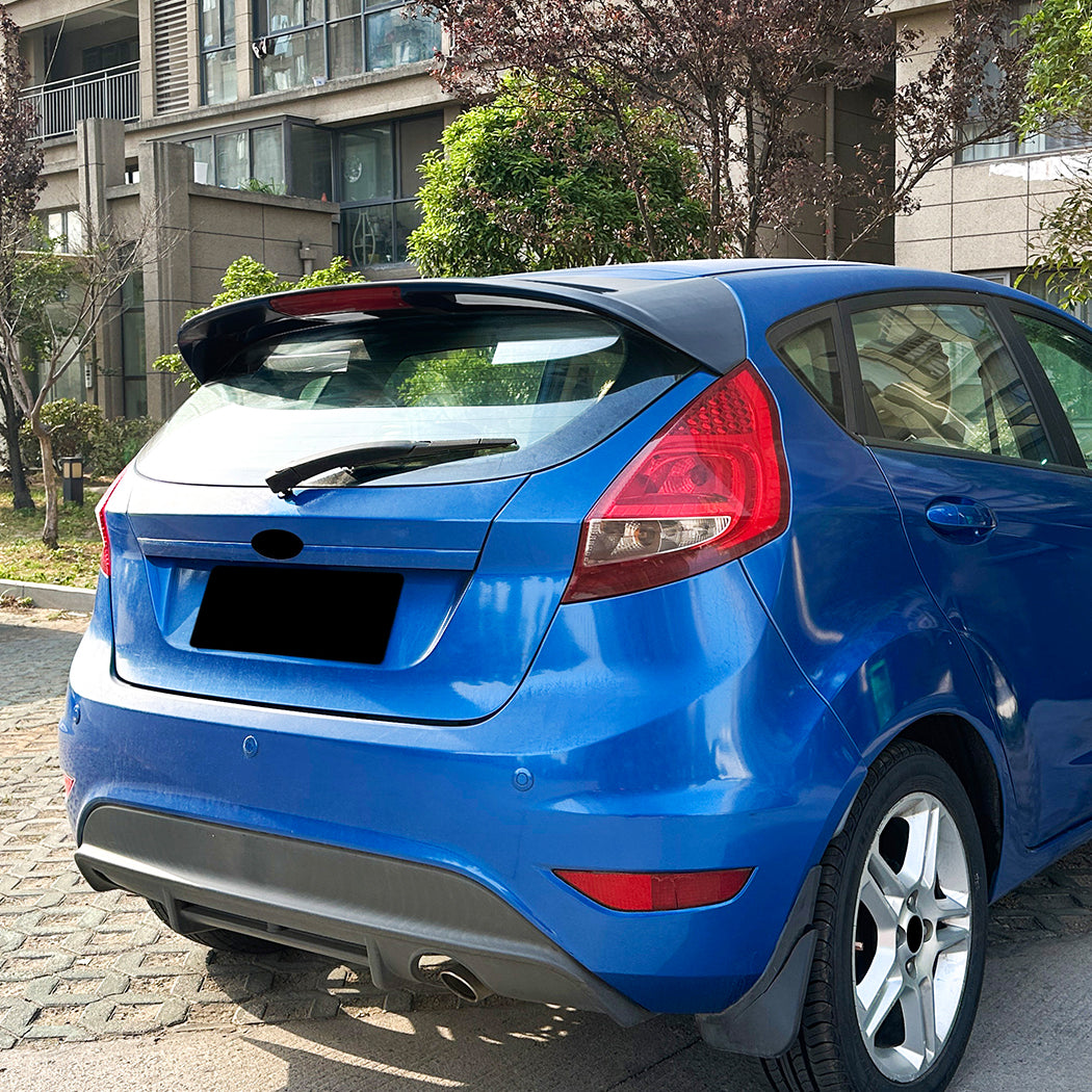 Gloss Black Roof Spoiler for Ford Fiesta B299 MK7 MK7.5 Standard model 08-17