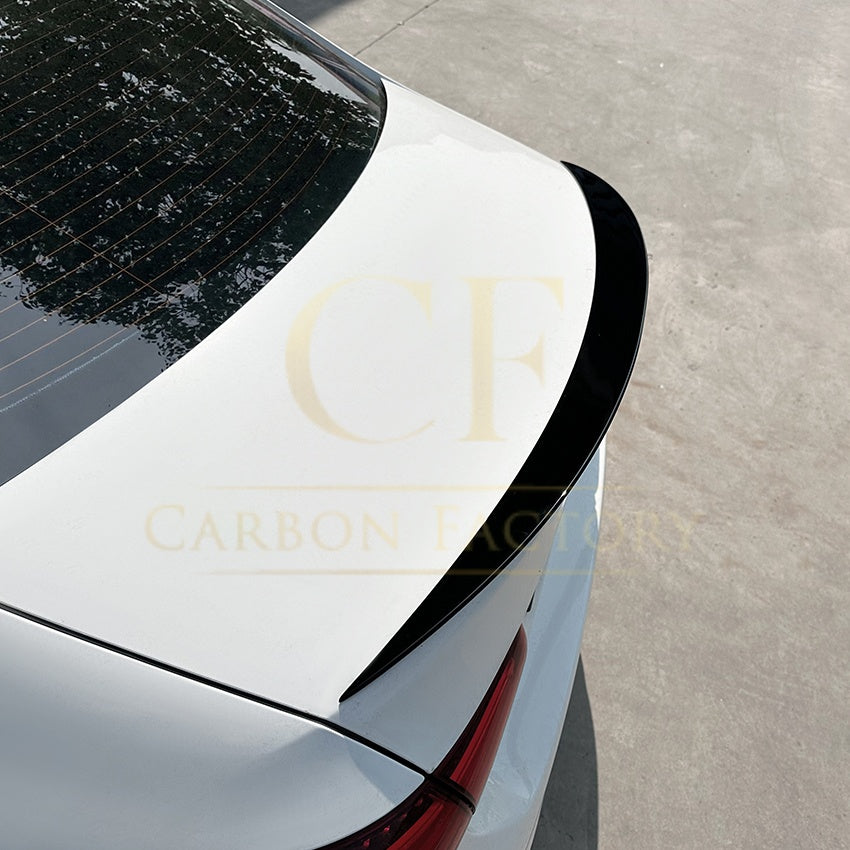 AMG Style Gloss Black Boot Spoiler for Mercedes Benz W177 A Class Saloon 18-25 - Carbon Factory