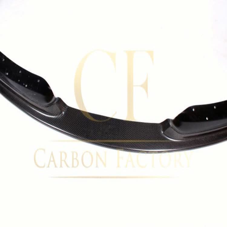 A Style Carbon Fibre Front Splitter for BMW F30 3 Series Non M Sport 12-19 - Carbon Factory