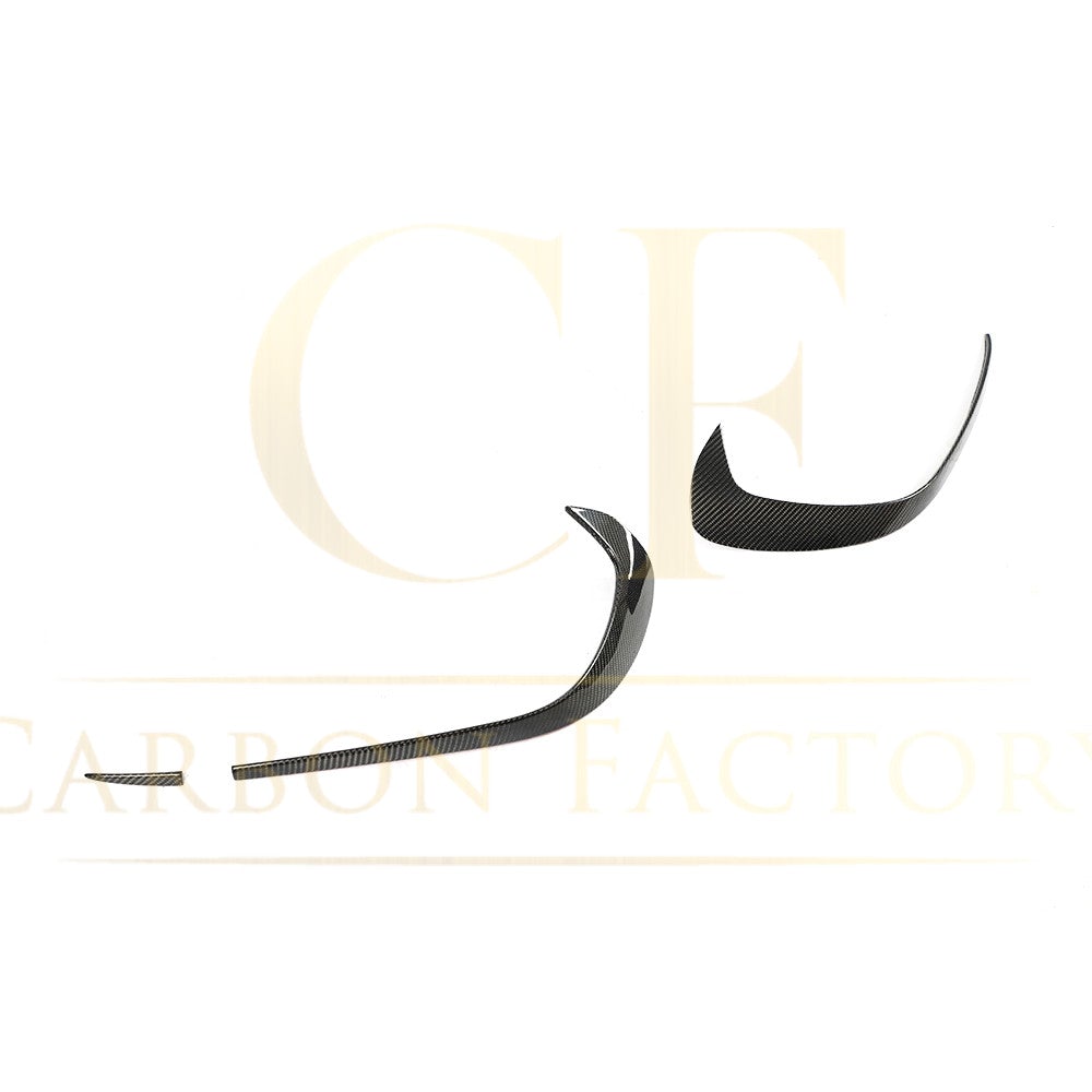 A45 AMG Carbon Fibre Canards Winglets (2 Pieces) for Mercedes Benz W176 A Class 16-18-Carbon Factory