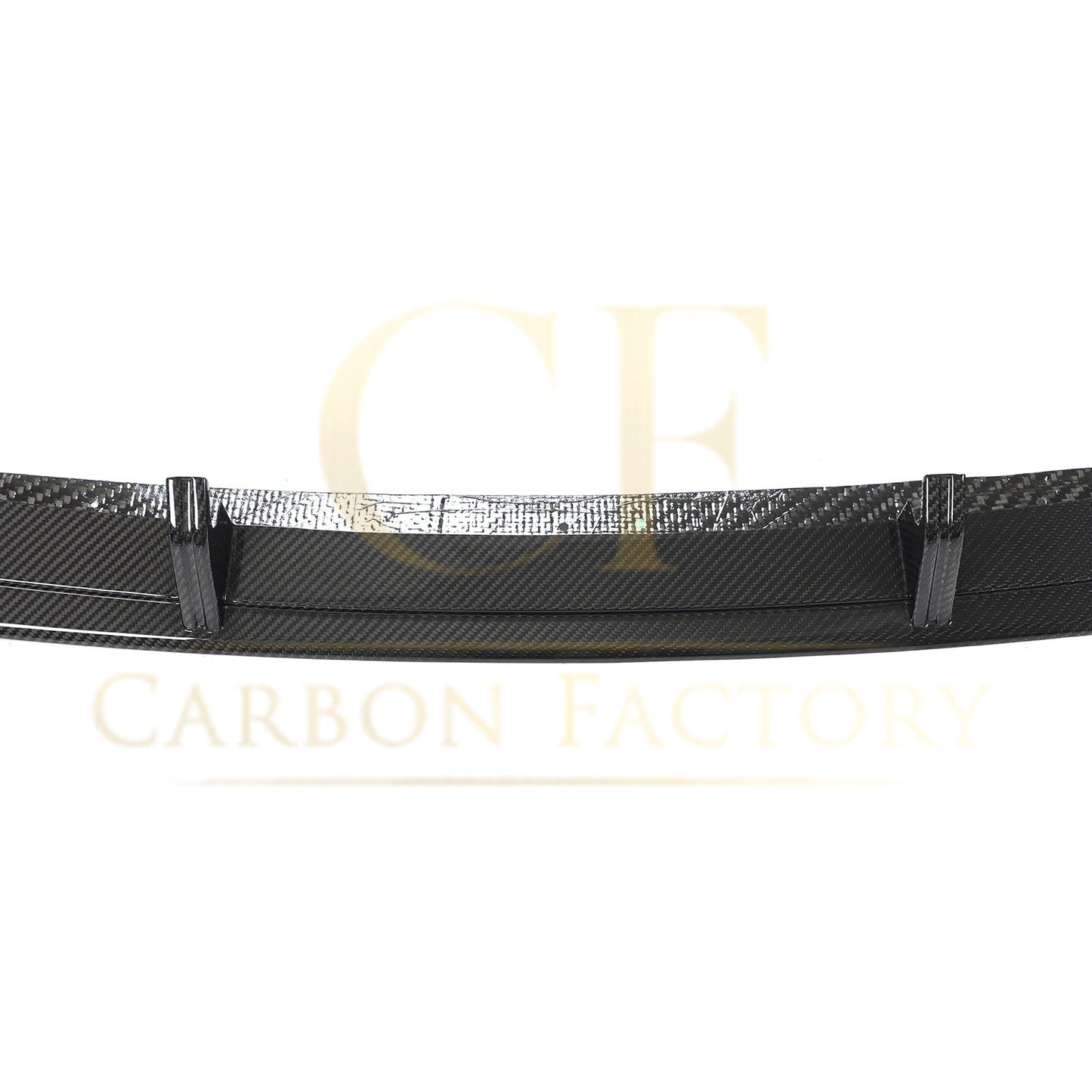 AB Style Pre-Preg Carbon Fibre Front Splitter for Audi 4K RS7 20-22-Carbon Factory