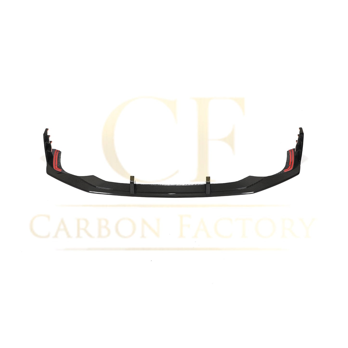 AB Style Pre-Preg Carbon Fibre Front Splitter for Audi 4K RS7 20-22-Carbon Factory