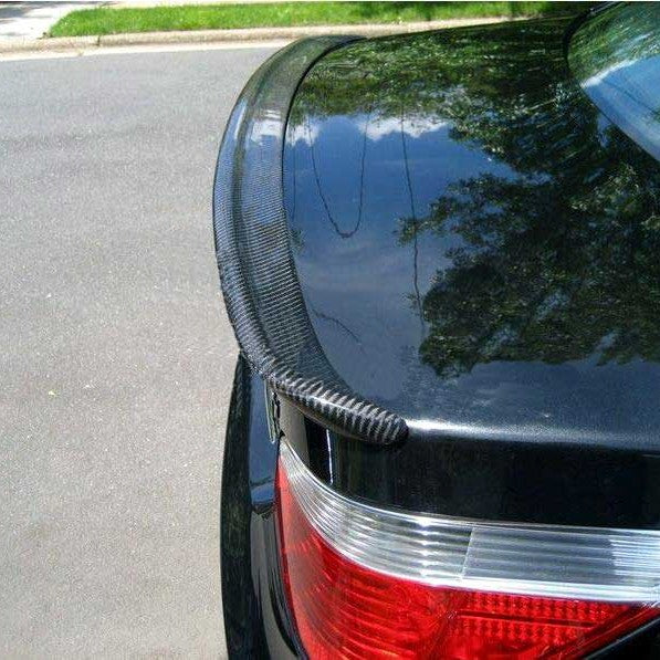 AC Style Carbon Fibre Boot Spoiler for BMW E60 5 Series inc M5 03-10 - Carbon Factory
