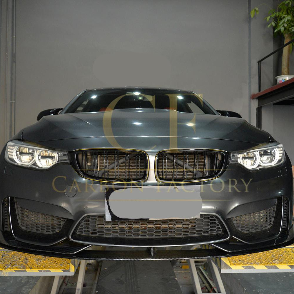 AC Style Carbon Fibre Front Splitter for BMW F80 M3 F82 F83 M4 14-20 - Carbon Factory