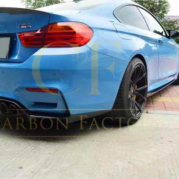 AC Style Carbon Fibre Side Skirts Extension for BMW F80 M3 F82 F83 M4 2014-2020 - Carbon Factory