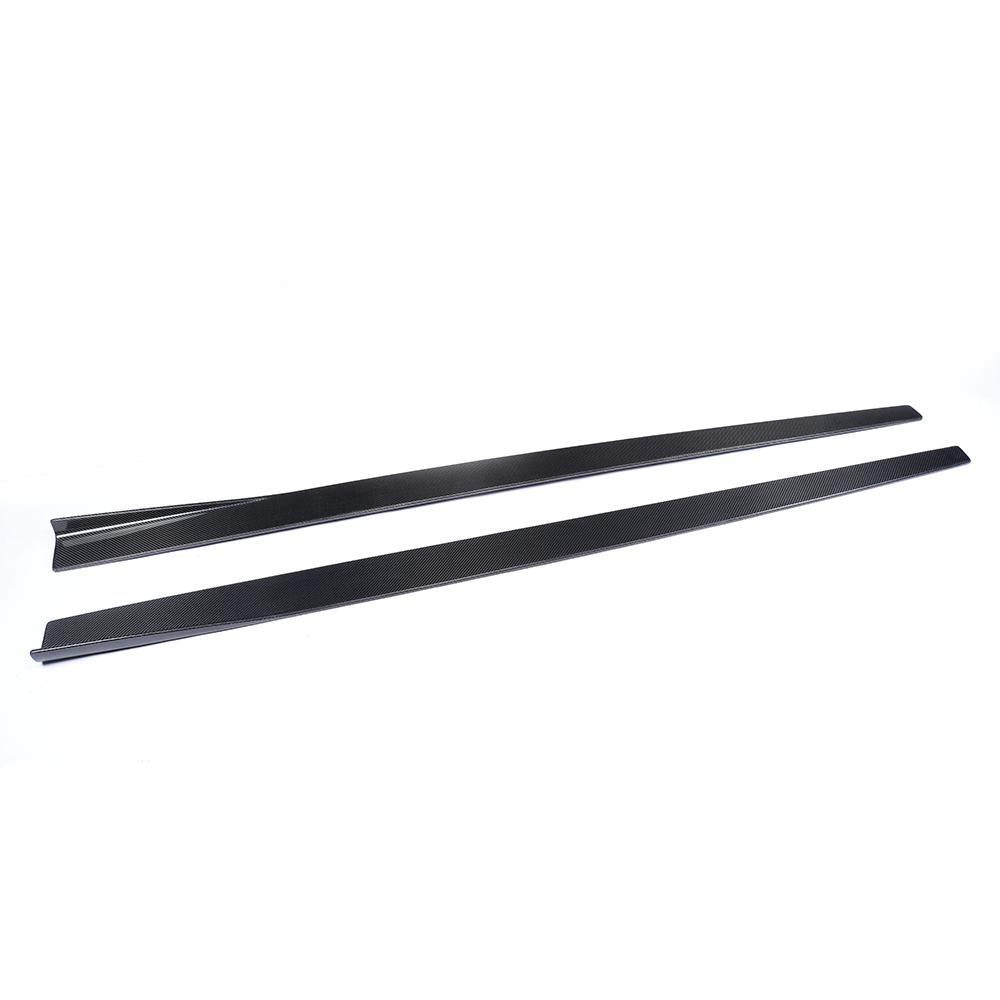 AC Style Carbon Fibre Side Skirts Extension for BMW F80 M3 F82 F83 M4 2014-2020-Carbon Factory