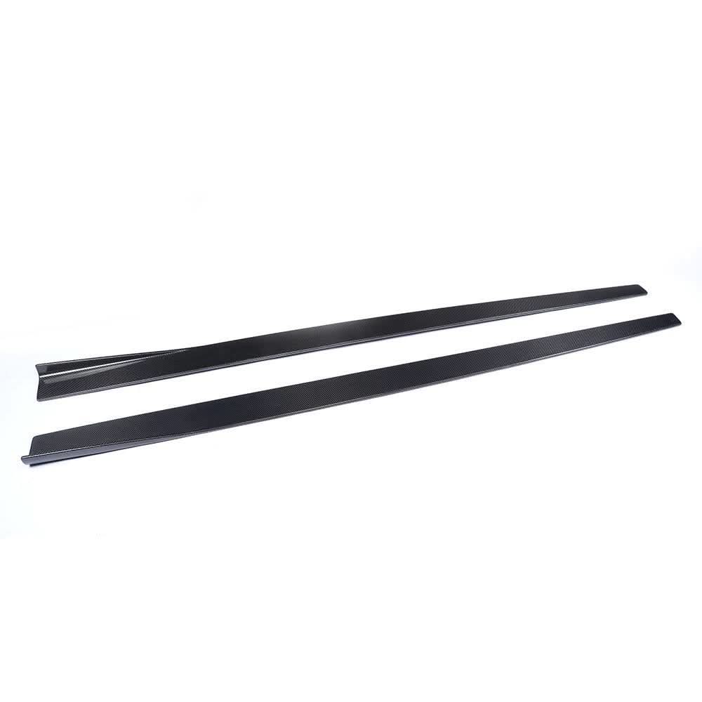AC Style Carbon Fibre Side Skirts Extension for BMW F80 M3 F82 F83 M4 2014-2020 - Carbon Factory
