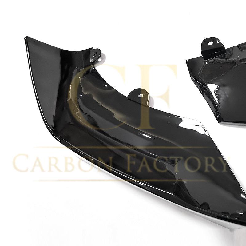 AC Style Gloss Black Front Splitter for BMW G01 X3 IX3 G02 X4 LCI 22-25-Carbon Factory