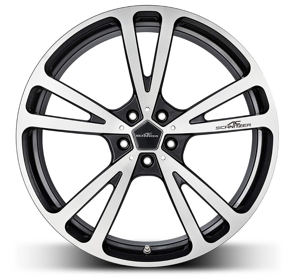 AC Schnitzer BMW 5 Series G30/G31 LCI AC3 FlowForming Silver/Anthracite Wheel Package