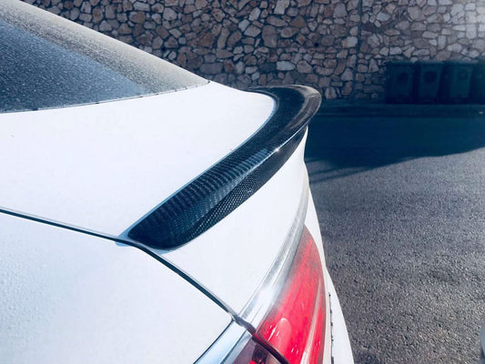 AMG Style Carbon Fibre Boot Spoiler for Mercedes Benz W292 GLE Coupe 16-19 - Carbon Factory