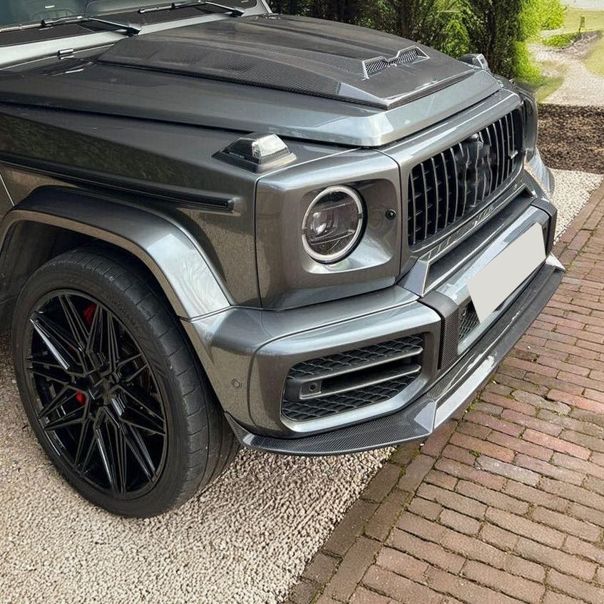 AMG Style Carbon Fibre Front Splitter for Mercedes W464 G Class G Wagon 19-Present-Carbon Factory