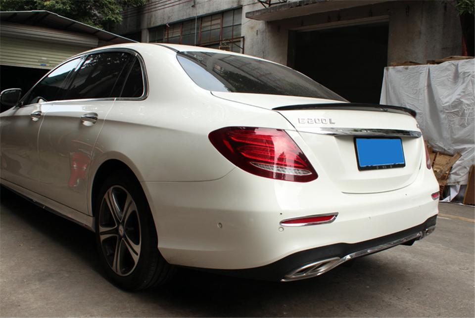 AMG Style Pre-Preg Carbon Fibre Boot Spoiler for Mercedes Benz W213 E Class Saloon 17-Present - Carbon Factory