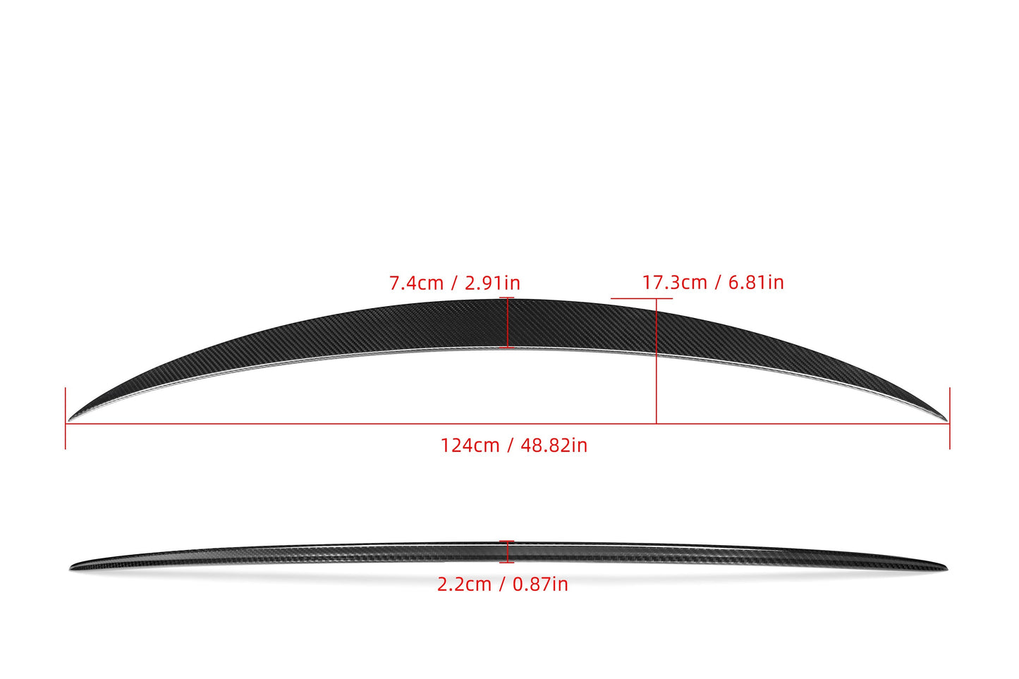 AMG Style Pre-Preg Carbon Fibre Boot Spoiler for Mercedes Benz W213 E Class Saloon 17-Present - Carbon Factory